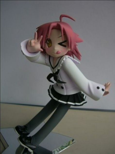 2010s Nostalgia, Garage Kits, Star Character, So Me, Anime Figurines, Figure Poses, Lucky Star, Doll Parts, Anime Figures