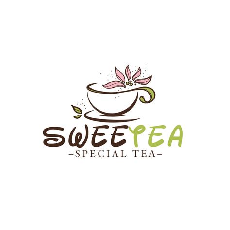 Entry #20 by niyajahmad for Name and logo for Bubble tea shop | Freelancer Tea Shop Logo, Coffee Template, Green Morning, Dream Coffee Shop, Mug Food, Coffee Shop Logo Design, Tea Business, Shop Name Ideas, Cafe Logo Design