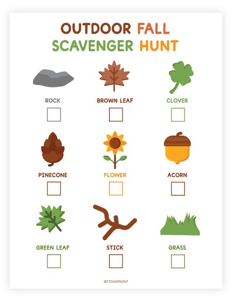 Outdoor Fall Scavenger Hunt, Fall Scavenger Hunt For Kids, Fall Scavenger Hunt, Unique Birthday Party Ideas, Free Thanksgiving Printables, Scarecrow Crafts, Halloween Scavenger Hunt, Kids Thanksgiving, Thanksgiving Activities For Kids