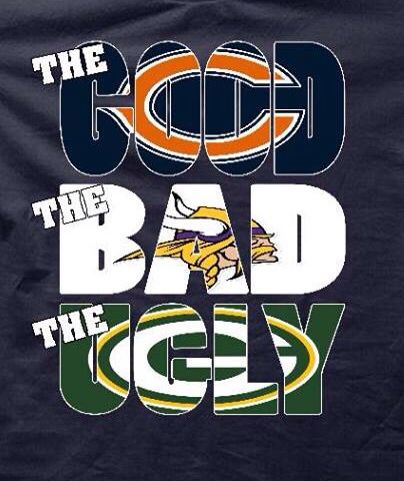 THE GOOD THE BAD THE UGLY Chicago Bears Quotes, Bears Vs Packers Humor, Chicago Bears Funny, Bears Logo Chicago, Chicago Bears Wallpaper, Chicago Bears Memes Funny, Chicago Bears Pictures, Bear Down Chicago Bears, Chicago Girls