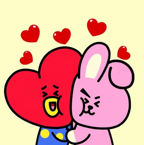 Tata cooky BT21 DRAWING Tata Cooky Bt21, Cooky Bt21 Drawing, Bt21 Tata And Cooky, Cookie Bt21, Bt21 Drawing, Cooky Bt21, Tata Bt21, Air Dry Clay, Bts Army