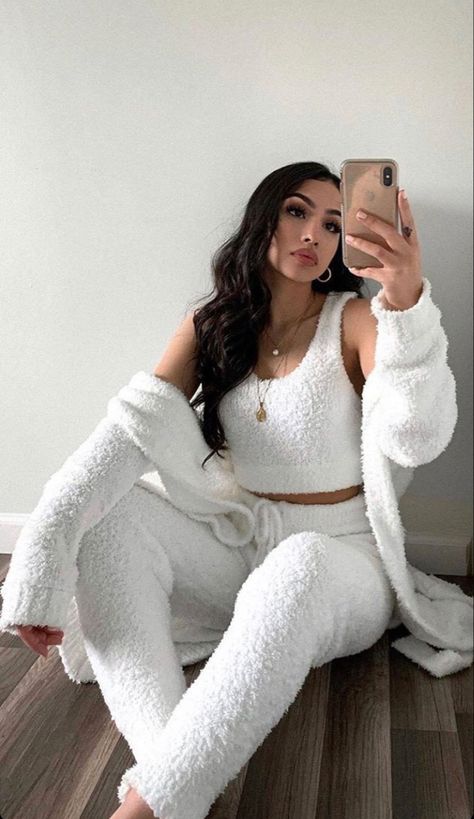 Available now at www.heybonitagirl.com Fuzzy Top, Top And Bottom Set, Classy Winter Outfits, Lounge Outfit, Stylish Work Attire, Relaxed Outfit, Everyday Luxury, Cute Comfy Outfits, Stylish Clothes For Women