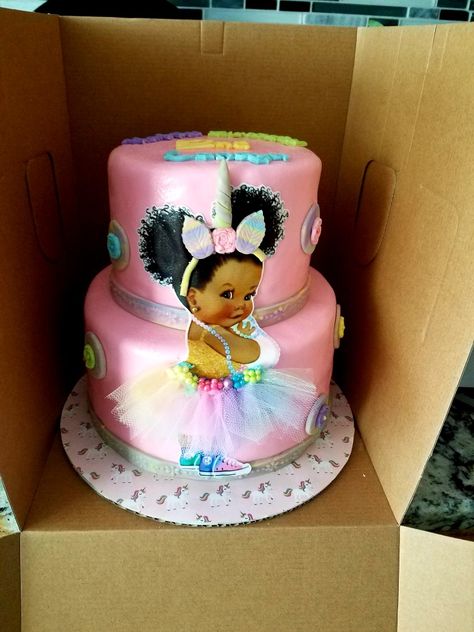 Unicorn afro puffs baby cake Ballerina Cake Ideas, Unicorn Ballerina, Afro Unicorn, Vanilla Bean Cupcakes, Ballerina Cake, Afro Puffs, Cupcake Pictures, Ballerina Cakes, Ballerina Birthday Parties