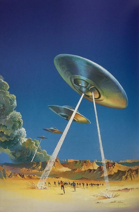 Bruce Pennington, 70s Sci Fi, Vintage Retro Decor, Retro Scifi, Futurism Art, Ufo Art, Frida Art, 70s Sci Fi Art, Arte Peculiar