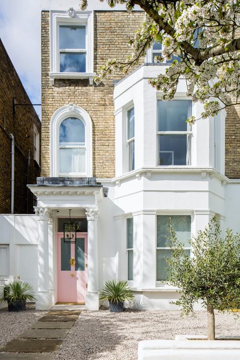 Victorian House London, Victorian Homes Exterior, Victorian House Interiors, Victorian Terrace House, Victorian Townhouse, Edwardian House, London Home, London House, Victorian Terrace