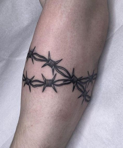 Barbered Wire Tattoo, Barbed Wire Tattoos, Barb Wire, Barbed Wire, S Tattoo, Tattoo You, Deathly Hallows Tattoo, Henna Tattoo, Triangle Tattoo