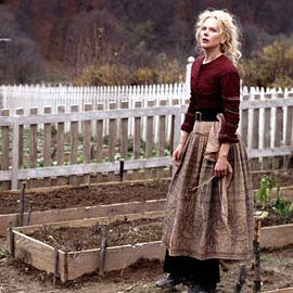 One of the costumes in Cold Mountain. I love every outfit Nicole Kidman wore. Extravagant Gowns, Modest Dressing, Tv Clothes, Local Milk, Cold Mountain, Western Life, Historic Clothing, Tv Fashion, Life Decisions