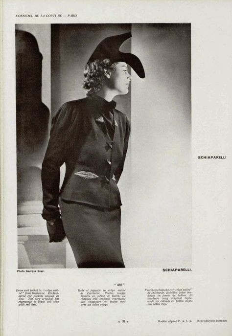 Schiaparelli Hat, Elsa Shoes, Felt Shoes, Elsa Schiaparelli, 1930s Fashion, Original Fashion, Salvador Dali, Latest Pics, Image Photography