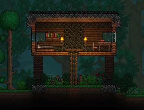 Terraria Cabin, Terraria House Design Simple, Terraria House Ideas Simple, Space Games For Kids, Terraria Game, Terrarium Base, Terraria Tips, Terraria House Ideas, Terraria House Design