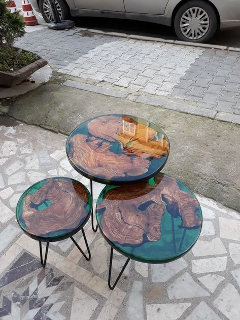 Resin Coffee Table, Epoxy Wood Table, Wood Resin Table, Wood Table Design, Coffee Table Furniture, Woodworking Furniture Plans, Into The Wood, Epoxy Resin Table, Resin Furniture