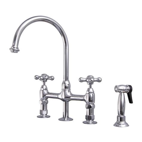 Barclay Harding Kitchen Bridge FaucetSidespray and Metal Cross Hdl,CP The Barclay Harding Kitchen Bridge Faucet is perfect for a contemporary kitchen. The sleek design and high-quality construction will make this faucet a favorite in your home. The side spray and metal cross handle are both stylish and functional, making it easy to get the water where you need it. Bridge Faucet Kitchen, Bridge Kitchen Faucet, West Palm Beach Florida, Bathroom Furniture Vanity, Chrome Faucet, Kitchen Installation, Bridge Design, Metal Cross, Kitchen Hardware