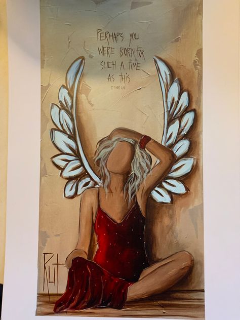 rut art - Google Zoeken Angel Art, Art Google, Canvas Painting, Decorating Ideas, Doodles, Angel, Canvas, Art