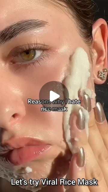 Face Mask For Fair Skin, Rice Face Mask For Clear Skin, Rice Mask For Face, Fair Skin Home Remedies, Rice Face Mask, Rice Mask, Viral Song, Lets Try, Best Face Mask