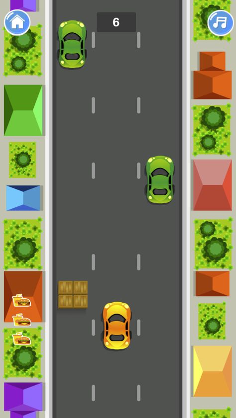 Basic driving game for kids where they must avoid other vehicles and obstacles in the road. Laying In The Road, Driving Video, Crossy Road, Online Games For Kids, Car Game, Web 1, Ui Game, Data Visualisation, Driving Games