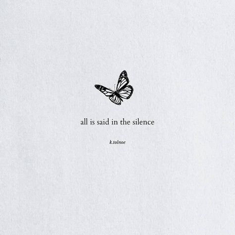 Poet | Poems & Quotes © on Instagram: “Silence ❤️” Tiny Quotes, Poetic Quote, Silence Quotes, Quote Black, Black & White Quotes, Poems Quotes, Self Healing Quotes, Find Quotes, Quotes On Instagram