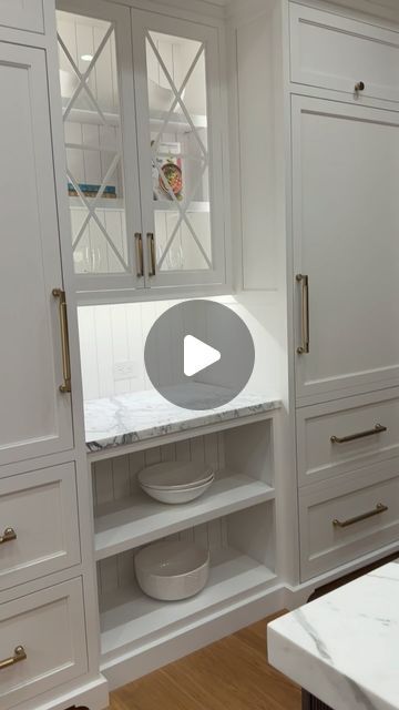 Village Handcrafted Cabinetry on Instagram: "Same cabinetry, two different functions! 

On one side, a spacious pantry with plenty of storage and two extra drawers, and on the other, an integrated refrigerator and freezer – all while keeping the kitchen design flawless! 

Who else is loving this smart design? ✨

#KitchenCabinetry #IntegratedRefrigerator #KitchenPantry #KitchenIdeas #CustomCabinetry" Integrated Refrigerator, Refrigerator And Freezer, Kitchen Refrigerator, Side A, Kitchen Units, Kitchen Cabinetry, Custom Cabinetry, Smart Design, Kitchen Pantry