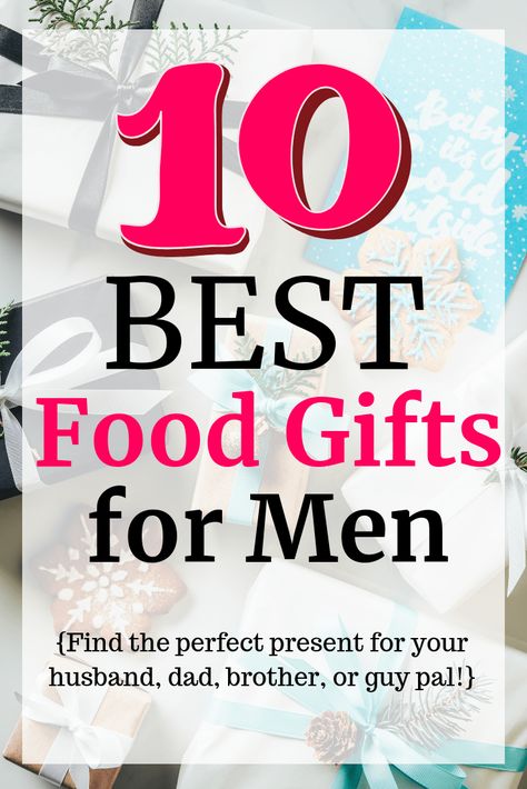 Looking for unique gift ideas for guys? Check out this awesome list of food gifts, from barrel-aged maple syrups to craft beers to a make your own hot sauce kit. These are perfect gifts for your husband, brother, dad – or anyone for that matter! These gifts for him are great at Christmas, Valentine’s Day, or for birthdays. #Christmas #present #gifts #holidaytime #holidaygifts #giftsforhim Fall Food Gifts, Food Gifts For Men, Easy Food Gifts, Gift Ideas For Brother, Holiday Event Ideas, Best Food Gifts, Subscription Boxes For Men, Gifts For Your Husband, Gift Ideas For Guys