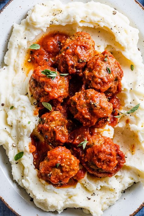 Spiced Meatballs, Meatball Seasoning, Cooking French Fries, Meatballs In Tomato Sauce, Stomach Rumbling, Cumin Spice, Gluten Free Main Dishes, Slow Cooker Meatballs, Meat Dinners