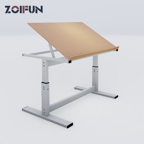 Wood height adjustable art students furniture home drafting table architect drawing table https://m.alibaba.com/product/1600243895467/Wood-height-adjustable-art-students-furniture.html?__sceneInfo={"cacheTime":"1800000","type":"appDetailShare"} Drawing Table Desk, Station Drawing, Wood Drafting Table, Project Furniture, Drawing Studio, Craft Station, Architect Drawing, Drafting Table, Drawing Table