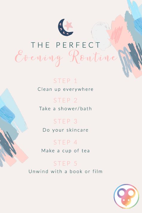 The Perfect 5 Step Evening Routine is simple and quick to do. - #eveningroutine #skincare #morningroutine #selfcare #skincareroutine #declutter #planning #entrepreneur #goals #selflove #planner #routine #organize #motivation #smallbusiness #organization #business #focus #stationeryaddict #productivity #evening #skincareproducts #beauty #skincaretips #skincareaddict #veganskincare #pamper #pamperyourself #relax #mood Evening Self Care Routine, Shower Tabs, Bath Steps, Planner Routine, Organization Business, Evening Skincare Routine, Entrepreneur Goals, Organize Motivation, Chamomile Tea