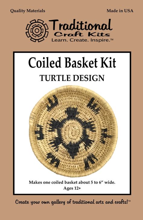 Turtle Symbolism, Turtle Facts, Native American Baskets, Basket Making, Weaving Kit, Pine Needle Baskets, Basket Crafts, Coiled Baskets, Turtle Pattern