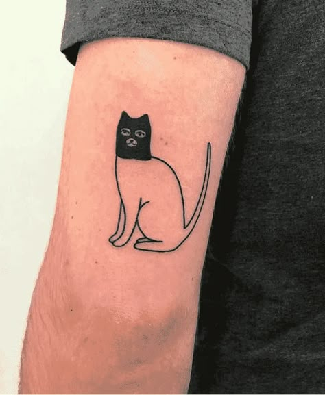 Handpoke Cat Tattoo, Meowdy Cat Tattoo, Crazy Cat Tattoo, Babushka Cat Tattoo, Cat Patchwork Tattoo, Cat Wine Tattoo, Clown Cat Tattoo, Funny Cat Tattoos, Silly Cat Tattoo