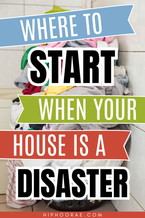 how to clean a messy house, where do you start? Cleaning A Cluttered House, How To Tackle A Messy House, Declutter Where To Start, Where To Start Cleaning A Messy House, How To Clean A Hoarders House, How To Get Rid Of Stuff, Clean Messy House, House Motivation, Clean House Motivation