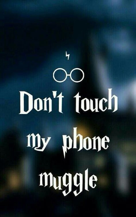 Harry Potter iPhone wallpaper Harry Potter Quotes Wallpaper, Harry Potter Humor, Meme Harry Potter, Don't Touch My Phone, Harry Potter Phone, Citate Harry Potter, Harry Potter Iphone, Harry Potter Cartoon, Glume Harry Potter