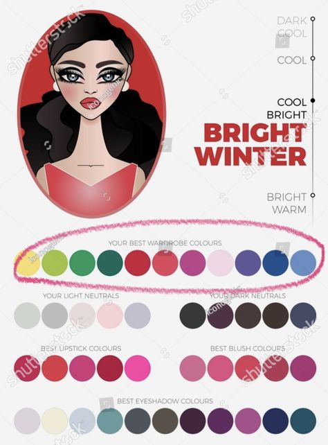 Deep Winter Eyeshadow, Deep Winter Makeup Looks, Deep Winter Color Palette Outfits, Winter Seasonal Color Analysis, Dark Winter Color Palette, Deep Winter Makeup, Color Analysis Palette, Deep Winter Color Palette, Winter Pallet