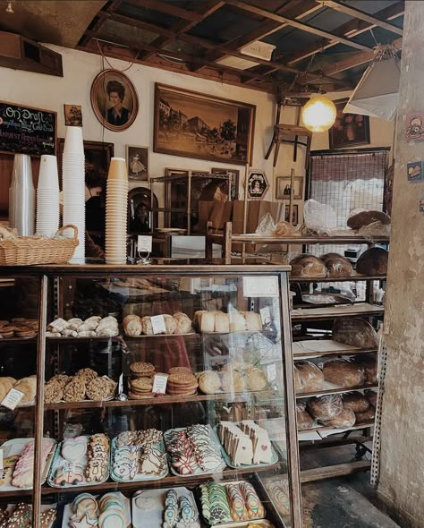 Village Bakery Aesthetic, Bakery Treats Aesthetic, Pie Bakery Aesthetic, Neutral Bakery Aesthetic, Halloween Bakery Aesthetic, Moody Bakery Interior, Autumn Bakery Aesthetic, Vintage Bakery Aesthetic Cozy, Cafe And Bakery Aesthetic