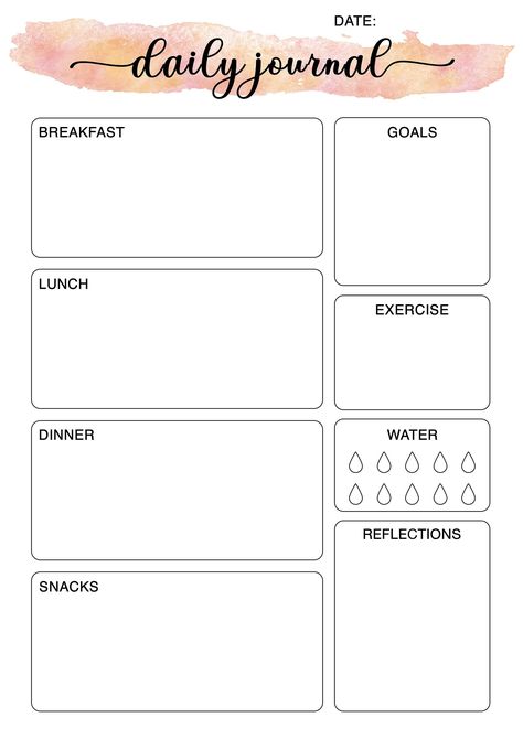 #Healthy_Journal_Ideas_Fitness_Planner #Organisation #Diet_Tracker_Printable #Food_Tracking_Journal Food Diary Printable, Diet Journal, Food Diary Template, Diet Diary, Fitness Tracker Printable, Diary Template, Diet Tracker, Weight Tracker, Food Tracker