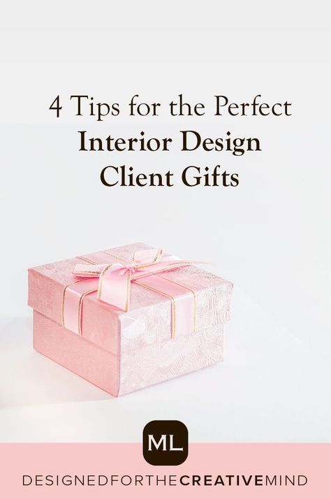 4 Tips for Selecting the Perfect Interior Design Client Gifts Client Gifts Christmas, Olive And Cocoa, Interior Design Gifts, Client Appreciation Gifts, Send Christmas Cards, Client Appreciation, Interior Design Business, Large Gift, Client Gifts