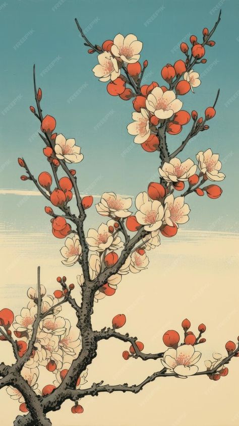 Japanese peach trees painting blossom flower | Premium AI-generated image Apricot Tree Aesthetic, Peach Blossom Aesthetic, Peach Tree Flowers, Peach Tree Aesthetic, Peach Tree, Peach Blossom, Apricot Tree, Apricot Blossom, Peach Trees