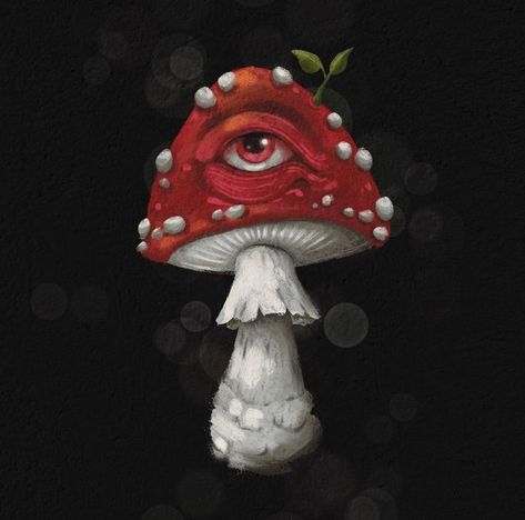 Mushroom With Eyes, Mushroom Jar, Mushroom People, Goddess Witch, Paint Your Own Pottery, Clay Sculpting, Horror Monsters, Mushroom Decor, Inner Goddess