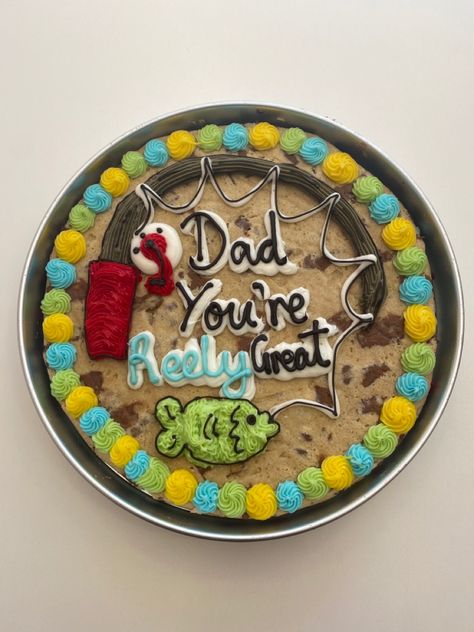 Father’s Day Cookies Cakes, Fishing Cookie Cake, Fathers Day Cookie Cake, Father’s Day Cookie Cake, Father's Day Cake, Fathers Day Cakes, Father’s Day Cake Ideas, Happy Fathers Day Cake, Fathers Day Cupcakes