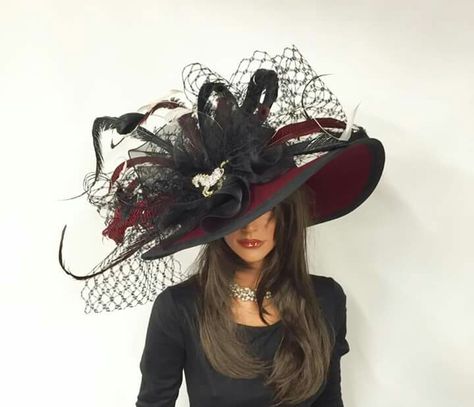 Hats! Big Hat Outfit, Kentucky Derby Outfit, Pirate Dress, Derby Outfits, Hat Outfit, Cute Clothing, Kentucky Derby Hats, Big Hat, Kentucky Derby Hat