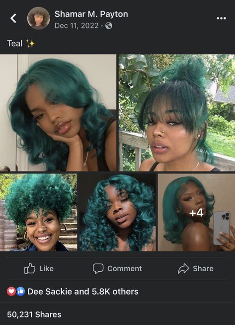 Hair Color Ideas For Black Hair Tips, Grey Curly Hair Black Women, Unique Hair Colors For Black Women, Hair Color Combinations For Black Women, Hair Dye Combos Black Women, Hair Color Combos Black Women, Different Hair Colors For Black Women, Color Hairstyles For Black Women, Black Girls With Colored Hair