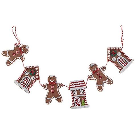 Gingerbread Garland, Cookie Christmas, Gingerbread Christmas Decor, Raz Imports, Gingerbread Ornaments, Christmas Kitchen Decor, Garland Christmas, Gingerbread Cookie, Gingerbread Christmas