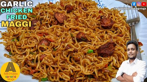 Chicken Maggi Recipe, Tasty Maggie Recipe, Spicy Maggi Recipes Videos, Recipes With Maggi Seasoning, Recipes Using Maggi Seasoning, Street Style Maggi Recipe, Noodles Maggi, Maggi Noodles, Maggi Recipes