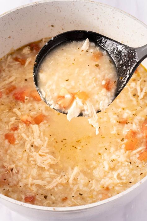 Mexican Chicken Rice Soup Mexican Chicken Rice Soup, Mexican Chicken And Rice Soup, Mexican Chicken Rice, Mexican Beans And Rice, Mexican Chicken And Rice, Chicken Rice Soup, Mexican Soup, Slow Cooker Pasta, Dessert Smoothie