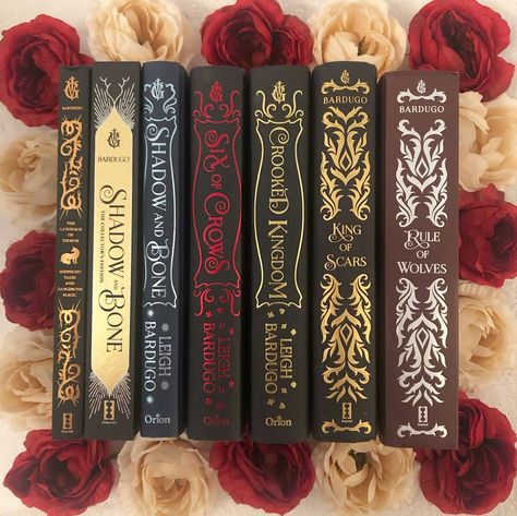 Leigh Bardugo Books, Book Rebinding, Pretty Books, Grisha Verse, Grisha Trilogy, The Grishaverse, Fantasy Books To Read, Shadow Bone, Beautiful Book Covers