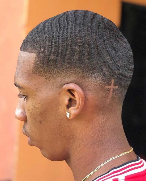 24+ Best Waves Haircuts for Black Men #waveshaircuts #360waves #180waves #fadehaircut #fadehaircutmen #lowfade #highfade #skinfade #menshairstyles #menshaircut #menshaircuts #fadehaircuts Black Man Haircut Fade, Low Haircuts, 360 Waves Hair, Waves Hairstyle Men, Haircut Parts, Waves Hairstyle, Black Hair Cuts, Waves Haircut, Drip Drip