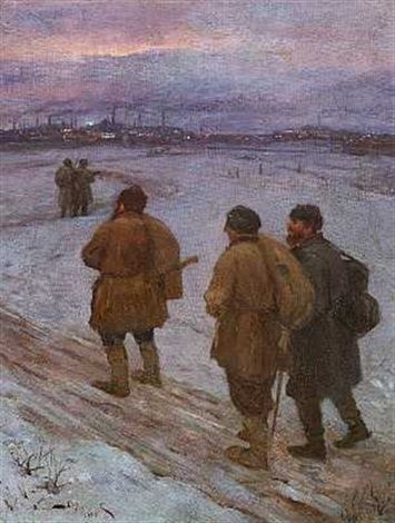 Hans Larwin, Russian Landscape, The Knight, Russian Artists, Russian Art, Global Art, Big City, Art Culture, Winter Landscape