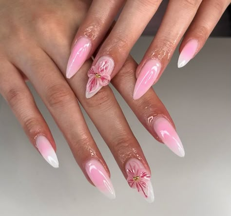 Orchid Nails, Summery Nails, Minimal Nails, Short Square Acrylic Nails, Cute Gel Nails, Soft Nails, Gem Nails, Nail Jewelry, Pretty Acrylic Nails