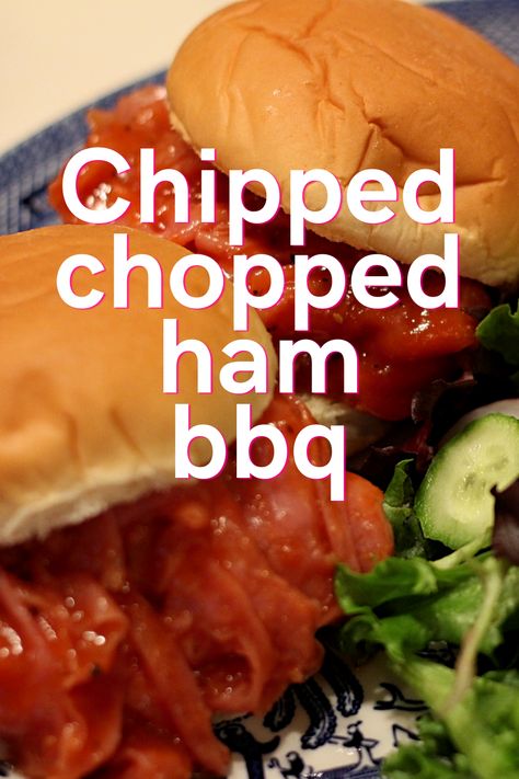 Throw out that bottled bbq sauce! This recipe for the famous Pittsburgh chipped chopped ham bbq is great for both a quick weeknight dinner as well as a potluck.