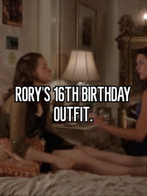 Rory Birthday Outfit, Rory Gilmore Birthday, Gilmore Birthday, Rory's Birthday, 16th Birthday Outfit, Rory Gilmore, 16th Birthday, Dream Clothes, Birthday Dresses