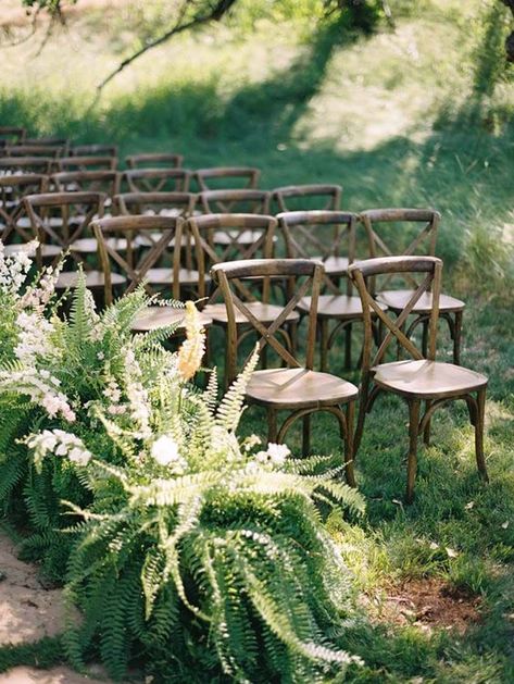 To make it a walk to remember, here are a few of the sweetest ways to style your wedding aisle. Potted Ferns, Wedding Aisle Decorations, Mason Jar Wedding, Aisle Decor, Wedding Aisle, Outdoor Wedding Ceremony, Wedding Ceremony Decorations, Indoor Wedding, Forest Wedding