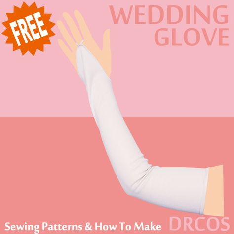 Wedding glove Sewing Patterns | DRCOS Patterns & How To Make Glove Pattern Sewing, Opera Gloves Wedding, White Sheer Gloves, Black Sheer Gloves, Lace Opera Gloves, Velvet Opera Gloves, Drcos Patterns, White Gloves Wedding, Black Opera Gloves