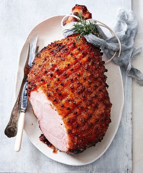 Xmas Ham, Christmas Ham Recipes, Ginger Glaze, Ham Glaze Recipe, Christmas Dinner Menu, Christmas Ham, Ham Recipe, Xmas Dinner, Ham Glaze