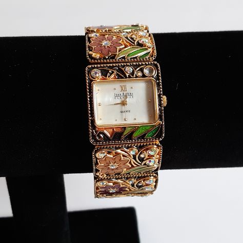 Joan Rivers Jewelry, Vintage Trifari, Joan Rivers, Classy Jewelry, Stretch Bands, Jewelry Lookbook, Gold Floral, Jewelry Inspo, Shopper Bag